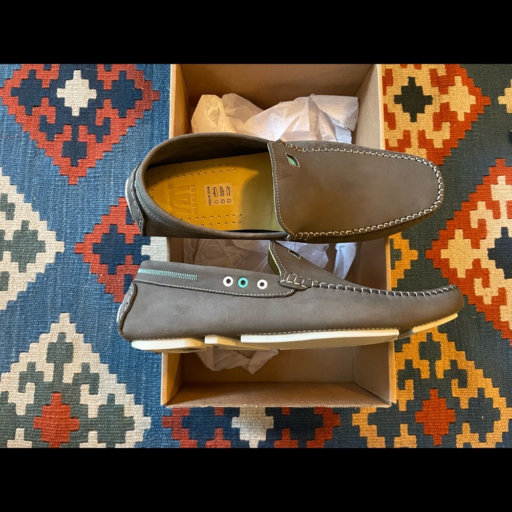 Mockas, genuine leather moccasins